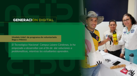 Modelo UdeC de programa de voluntariado llega a México
