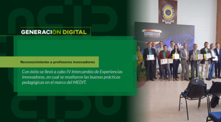 Reconocimiento a profesores innovadores