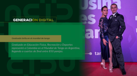 Graduado brilla en el mundial de tango