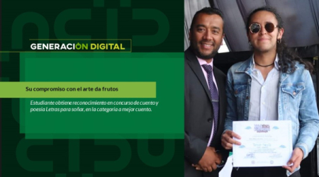 Su compromiso con el arte da frutos