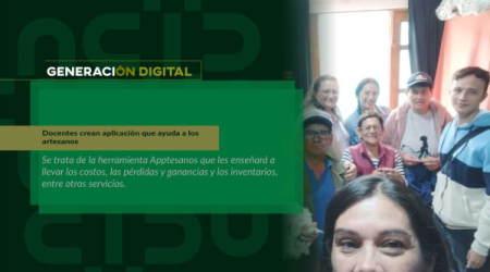 Docentes crean aplicación que ayuda a los artesanos