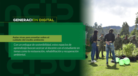 Aulas vivas para enseñar sobre el cuidado del medio ambiente