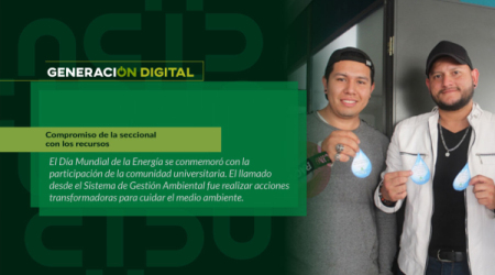 Compromiso de la seccional con los recursos