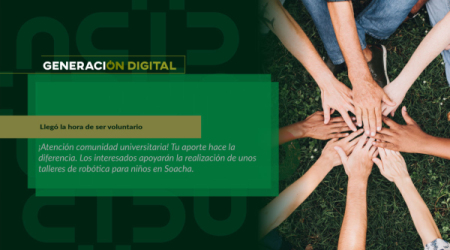 Llegó la hora de ser voluntario