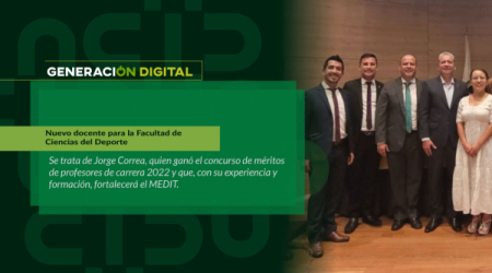 Nuevo docente para la Facultad de Ciencias del Deporte