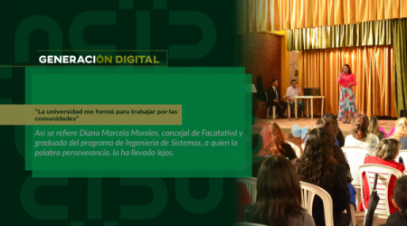“La universidad me formó para trabajar por las comunidades”