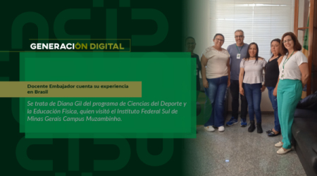 Docente Embajador cuenta su experiencia en Brasil