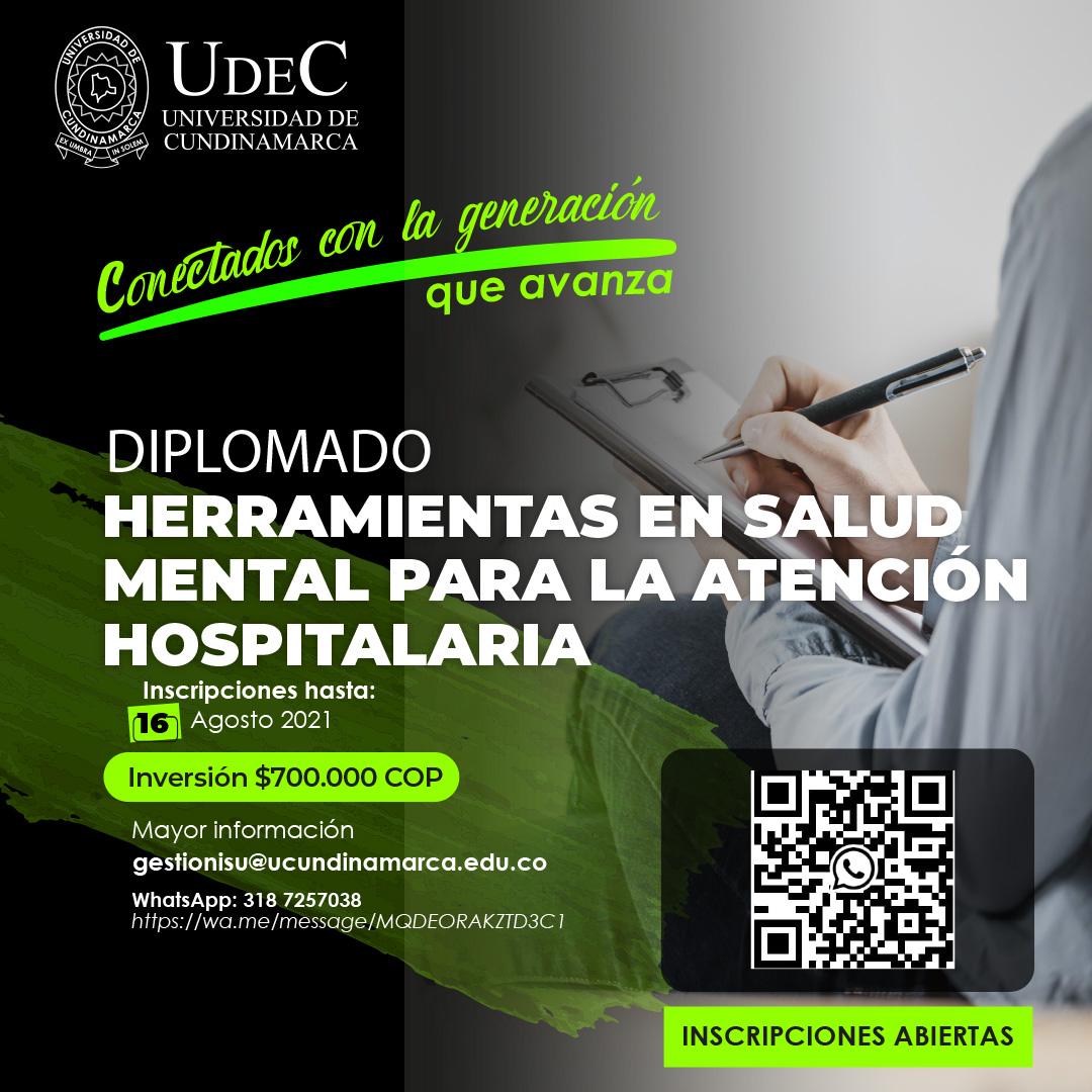 Diplomado en Herramientas en Salud Mental Para la Atención Hospitalaria