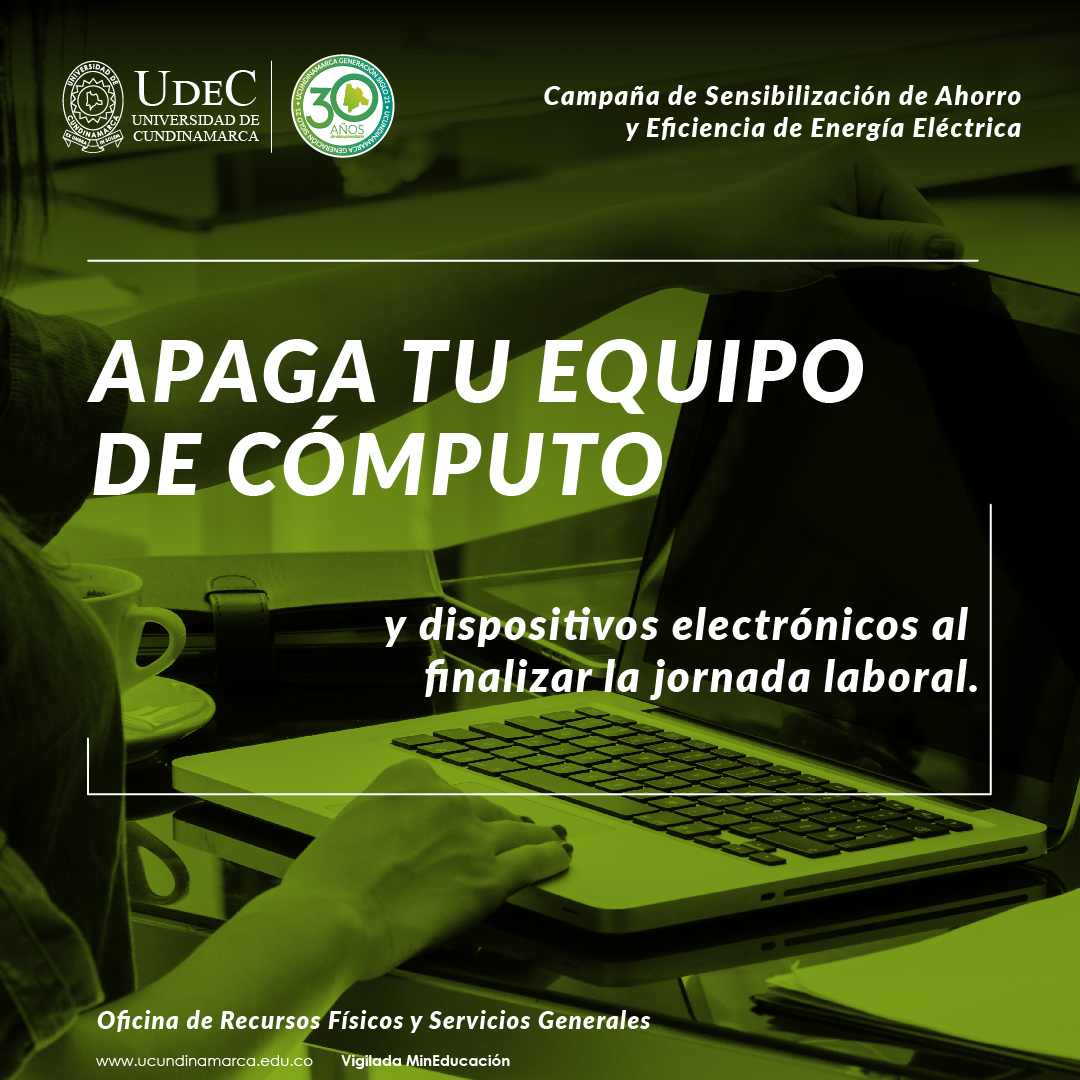 Apaga tu equipo de computo