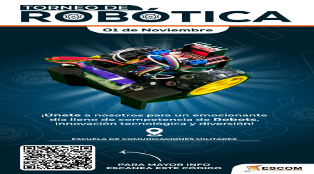 Invitación desde la ESCOM al Torneo de Robótica (Categoría: Robots Futbolistas)