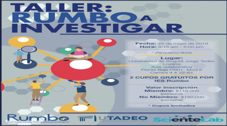 Taller ¡RUMBO a investigar! Taller ¡RUMBO a investigar!