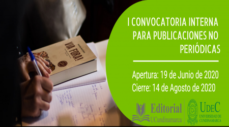 I CONVOCATORIA PARA PUBLICACIONES NO PERIÓDICAS I CONVOCATORIA PARA PUBLICACIONES NO PERIÓDICAS