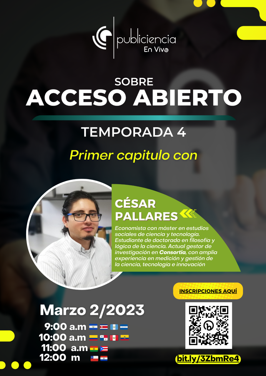 INVITACIÓN CAPACITACIÓN PUBLICACIONES ACCESO ABIERTO