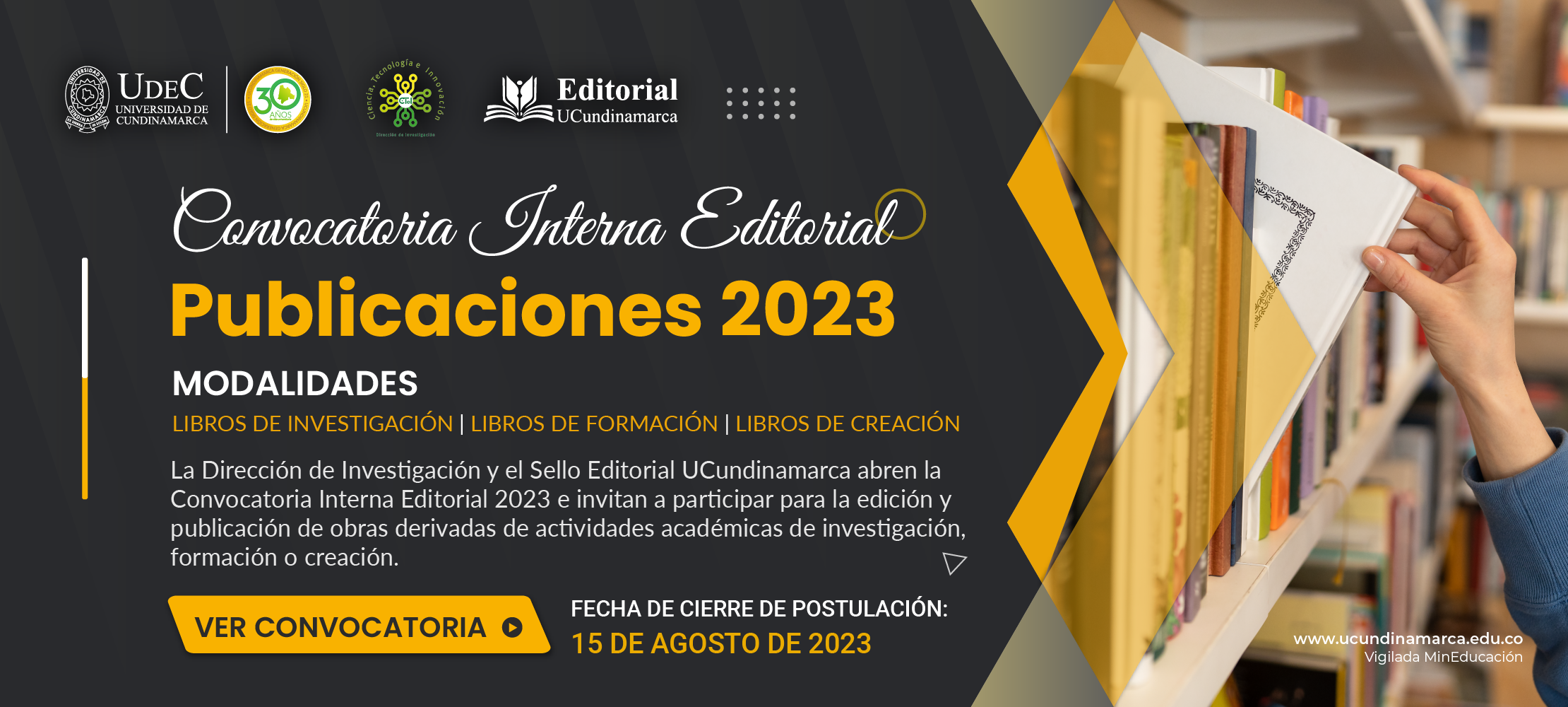 CONVOCATORIA INTERNA EDITORIAL 2023