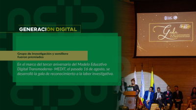 Grupo de investigaci&oacute;n y semillero fueron premiados