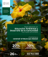 Estudia la Especialización en Educación Ambiental y Desarrollo de la Comunidad