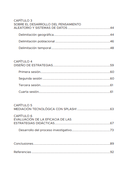 Recolección y representación de datos en primero de primaria con Splash. Un caso de estudio