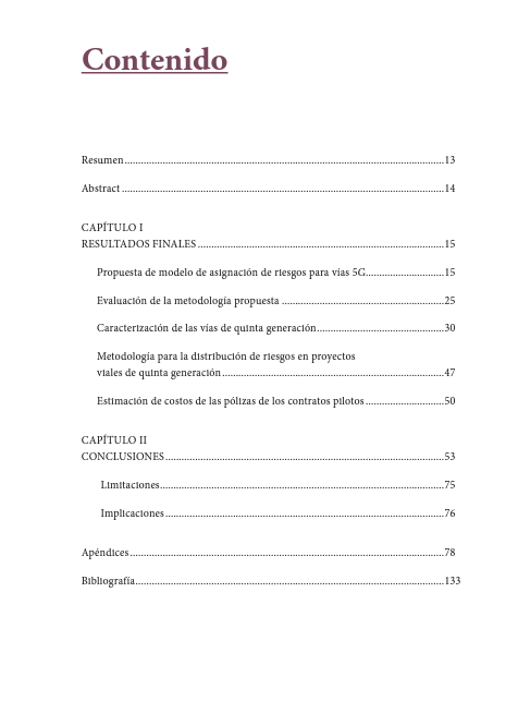 Correlación de variables para la distribución de riesgos en concesiones viales 5G para Colombia