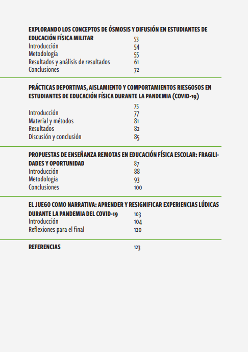 EDUCACIÓN FÍSICA, RECREACIÓN Y DEPORTES EN TIEMPOS DE PANDEMIA Y CONFINAMIENTO