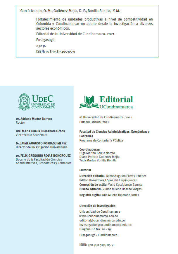 Fortalecimiento de unidades productivas a nivel de competitividad en Colombia: un aporte desde la investigación a diversos sectores económicos