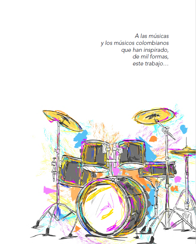 Música colombiana en batería. Lenguajes contemporáneos