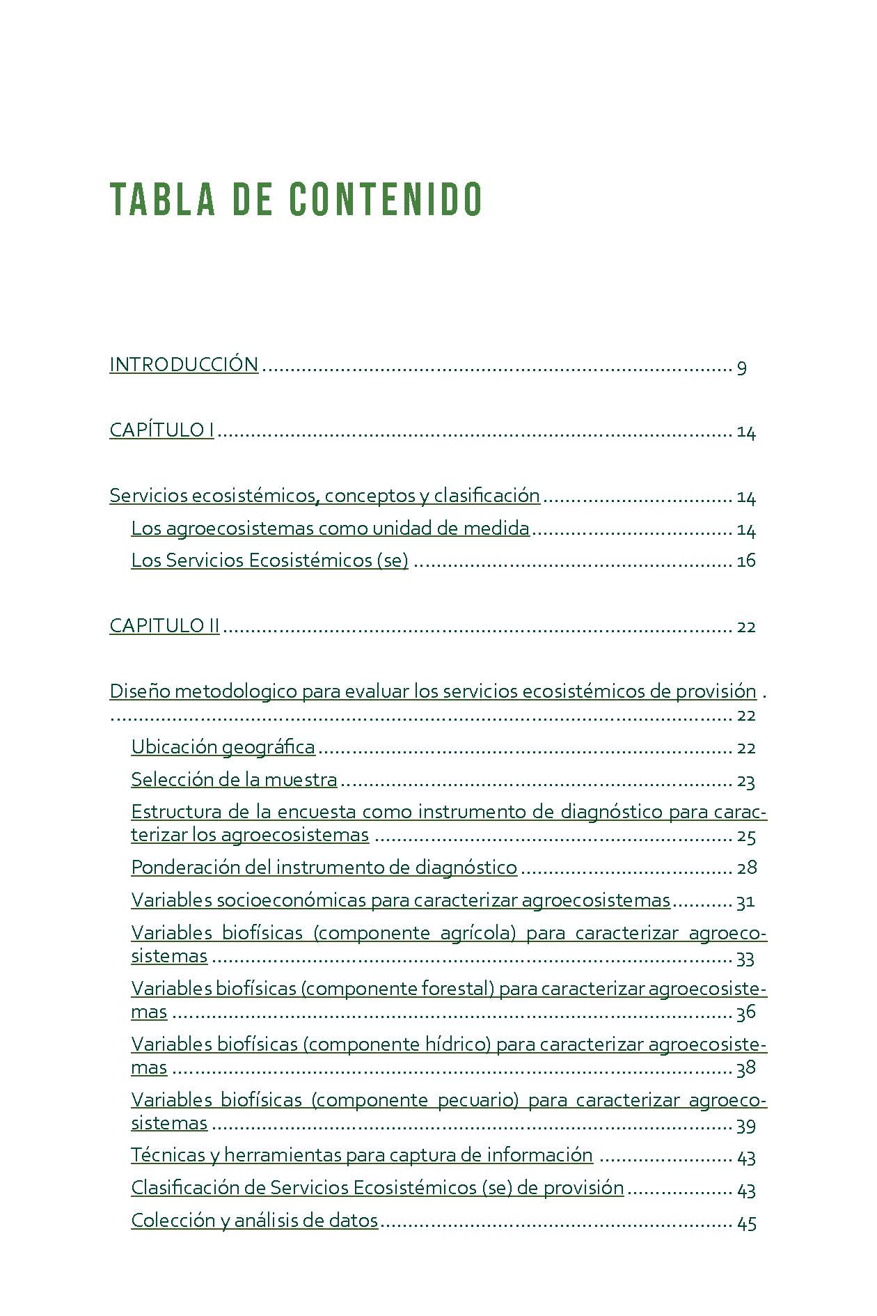 Percepción de los servicios ecosistémicos de provisión ofertados en agroecosistemas campesinos en la Provincia de Sumapaz (Cundinamarca-Colombia)