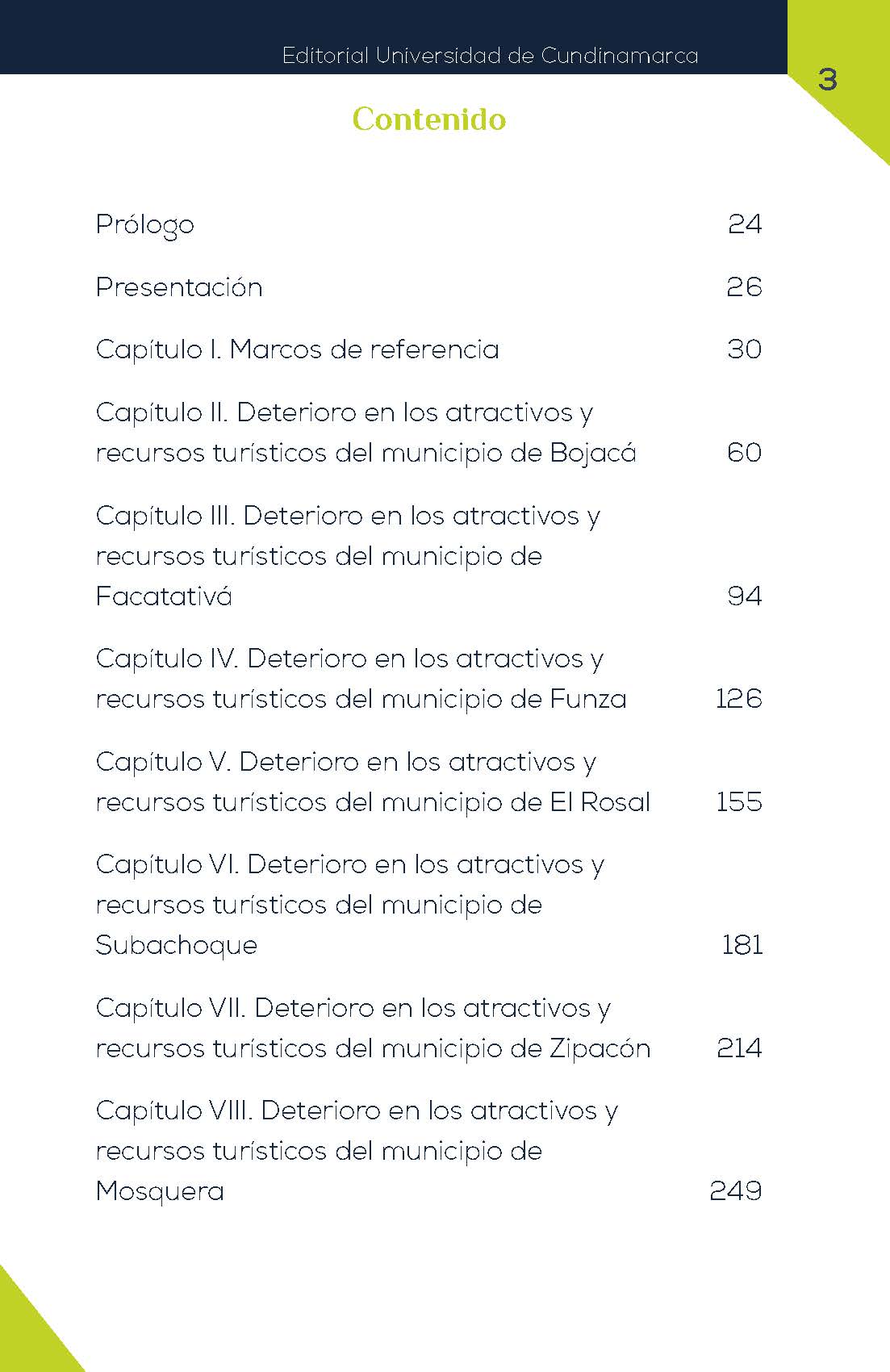 Cambios significativos en los atractivos y recursos turísticos en la provincia Sabana de Occidente: una mirada crítica de sus habitantes